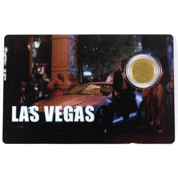 1/1000oz Liberia 2026 $12 Las Vegas .9999 Fine Gold Coin (Tax Exempt)