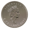Image 2 : 1993 Platinum $5 1/10oz .9995 Fine Platinum Maple Leaf Coin (Tax Exempt)