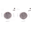 Image 1 : 5-cent 1934 & 1935 AU (nick/scratched). 2pcs.