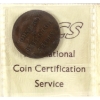 Image 2 : BR-997, CH#PE10A5 PEI Ships Colonies & Commerce Half Penny Token ICCS F15