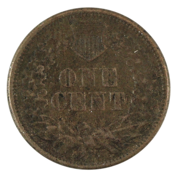 USA 1864 1-cent Variety 2 EF (impaired)