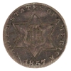 USA 1857 3-cent VF