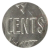 Image 3 : 5-cent 1922 Near Rim ICCS MS62
