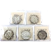 Image 2 : Silver $1 1958, 1959, 1960, 1961, 1962 ICCS MS64. 5pcs.