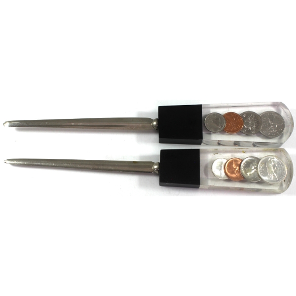 Vintage 1967 & 1976 Letter Openers. 2pcs.