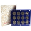 Image 1 : USA Anthony Dollar 12-Piece Set in Capitol Plastics Box
