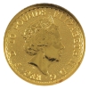 Image 2 : 1/10oz Great Britain 2022 10 Pounds Britannia .9999 Fine Gold Coin (Tax Exempt)