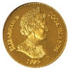 Image 2 : 1/20oz Cook Islands 2005 $1 Guardian Angel Raphael .9999 Fine Gold Coin (Tax Exempt)