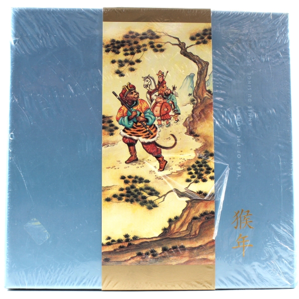 2004 Year of the Monkey Stamp and Coin Set, Still Sealed!