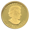 Image 2 : 2007 50-cent The Wolf 1/25oz .9999 Fine Gold Coin. (Tax Exempt)