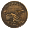 Image 2 : 1969 Apollo Project-Apollo 11 Medallion, 39mm