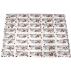 Image 1 : BC-55c Uncut Sheet of 40 Notes 1986 $2 'CBK' Prefix Bonin-Thiessen 5x8 Format