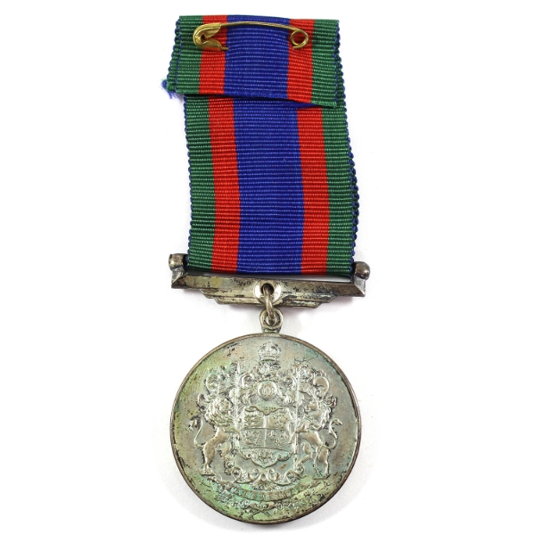 Canadian Service Medal (CVSM) w/ Ribbon & Info Booklet Published by Dept. of Veterans Affairs