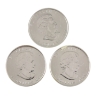 Image 2 : 3x 1oz 2011 & 2012 $5 Wildlife Series .9999 Fine Silver Coins. 3pcs (Tax Exempt)