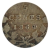 Image 4 : New Brunswick 5-cent 1864 Small 6 PCGS EF40