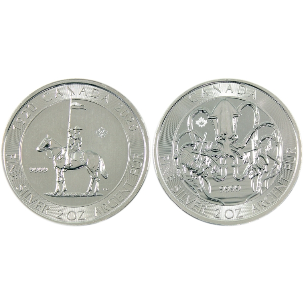 2x 2oz 2020 $10 .9999 Fine Silver Rounds. 2pcs. (Tax Exempt)