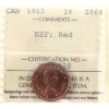 Image 1 : 1-cent 1953 NSF ICCS SP64 Red