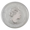 Image 2 : 5oz Australia 2020 $8 Year of the Mouse .999 Fine Silver Coin (Tax Exempt)