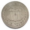 Image 2 : Walking Liberty/USA Shield Design 1 Pound .999 Fine Titanium Round (Tax Exempt)