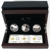 2016-2017 $10 Reflections of Wildlife 1/2oz .9999 Fine Silver 3-Coin Set (Tax Exempt)