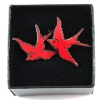 Image 1 : Cufflinks Inc Pair of Pirates of the Caribbean Red Sparrow Cufflinks