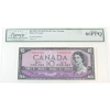 Image 1 : BC-32b 1954 $10 Devil's Face Legacy GEM UNC66 PPQ Beattie-Coyne SN: F/D3588338 