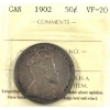 Image 1 : 50-cent 1902 ICCS VF20