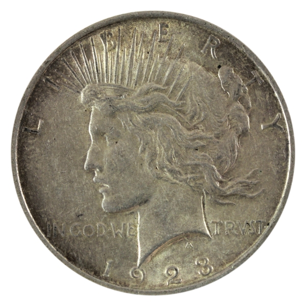 USA Silver 1923D Peace Dollar