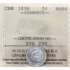 Image 1 : 5-cent 1896 ICCS MS64 