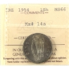 Image 1 : Ireland 1954 1 Shilling ICCS MS66