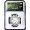 Image 1 : China Silver 2017 Official Panda Issue Berlin World Money Fair NGC PF70 Ultra Cameo