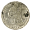 Image 2 : Love Token Struck on 1874 USA Dime. Initials "CMG"
