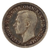 Image 7 : Great Britain Maundy Set 1945 King George VI 4pc Sterling Silver in Original Case