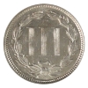 Image 1 : USA 1865 Nickel Three Cents BU