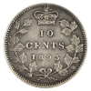 Image 1 : 10-cent 1893 Flat Top 3, Obverse 5 VF-EF