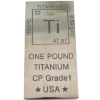 Image 1 : *1 Pound USA Elemental Titanium Bar