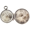 Image 2 : 2x N.D. Sterling Silver Running Medallions. 2pcs.