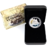 Image 1 : Australia 2011 Ships That Changed the World-Golden Hind 1oz .999 Fine Silver Proof Coin 