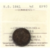 Image 1 : Nova Scotia 1/2-cent 1861 ICCS EF40
