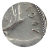 Image 4 : 25-cent 1947 Dot ICCS AU55