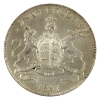 Image 1 : German States-Wurttemberg Silver 1847 2 Mark AU