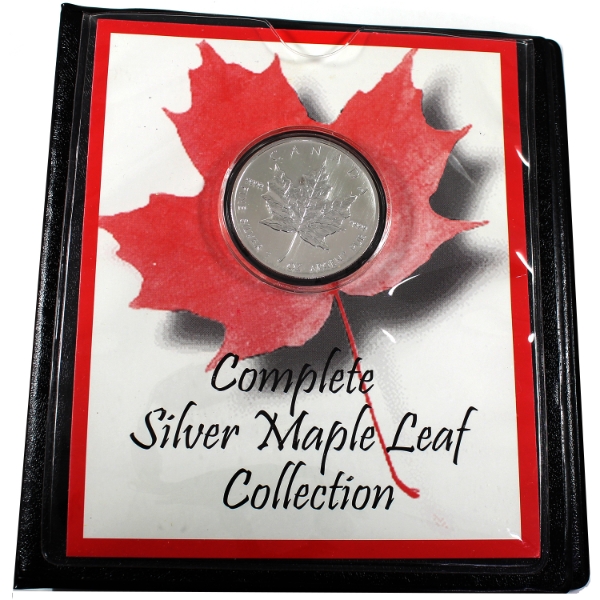 1994 $5 Silver Maple Leaf in First Commemorative Mint Holder (Tax Exempt)