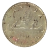 Image 2 : Silver $1 1947 Pointed 7 Dot ICCS AU50 
