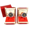 Image 1 : 2000 & 2001 Lunar Coins Sterling Silver with Gold Plated Cameos. 2pcs.