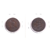 Image 2 : 1815 Spread Eagle & Undated Wellington Half Penny Tokens. 2pcs