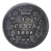 Image 1 : 10-cent 1886 Small 6, Obverse 5 ICCS VF30 (Corr)