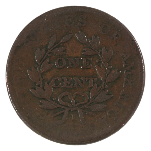 USA 1802 1-cent EF