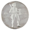 Netherlands Silver 1986 5 Daalder 400 Yrs Trade Coins For The World 5oz .999 Silver Trade Coin