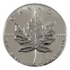 Image 1 : 1oz 1994 $5 Silver Maple Leaf .9999 Fine Silver Coin (Tax Exempt)