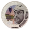 Image 1 : Cook Islands 2017 $5 Upper Deck Grandeur - Dustin Byfuglien 1oz Fine Silver Coin (Tax Exempt)